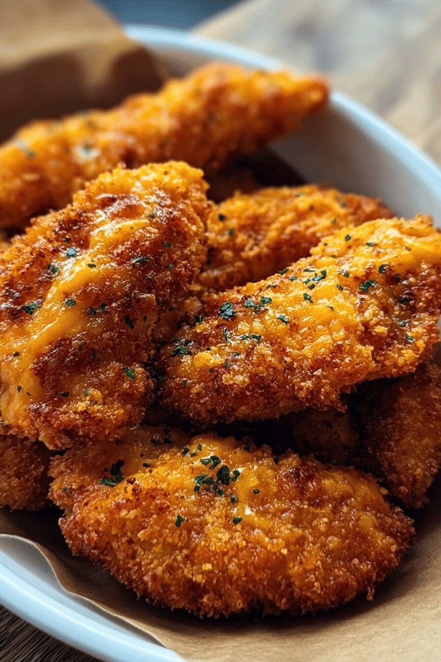 Crispy Cheddar Chicken