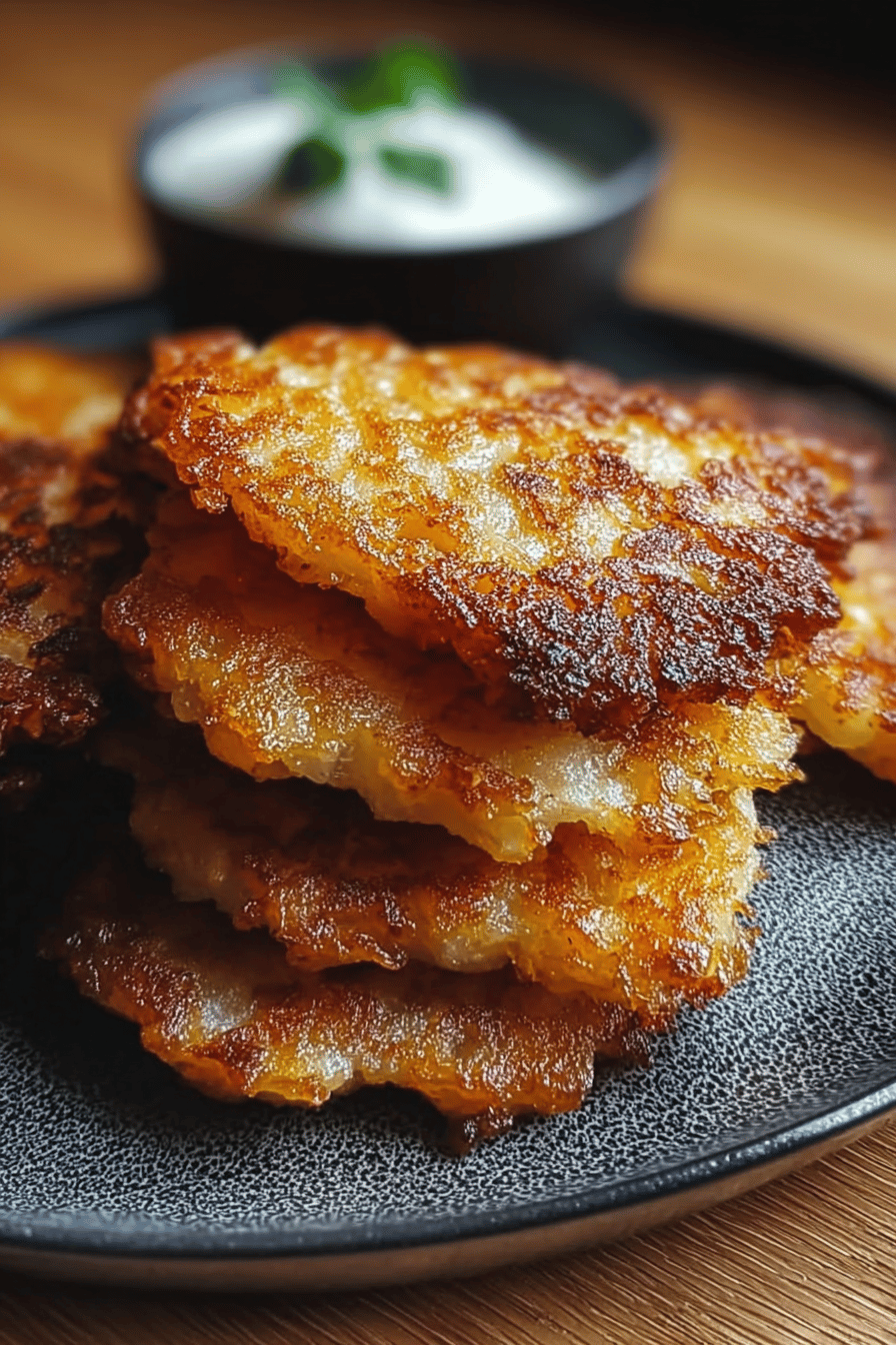Crispy German Potato Pancakes