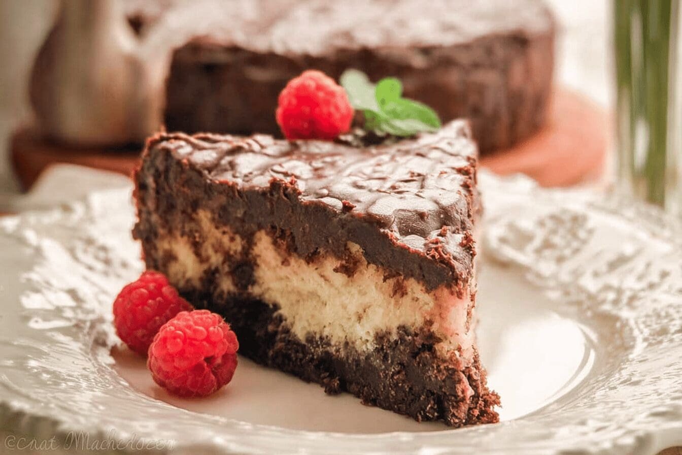 Farmers Cheese Chocolate Cake