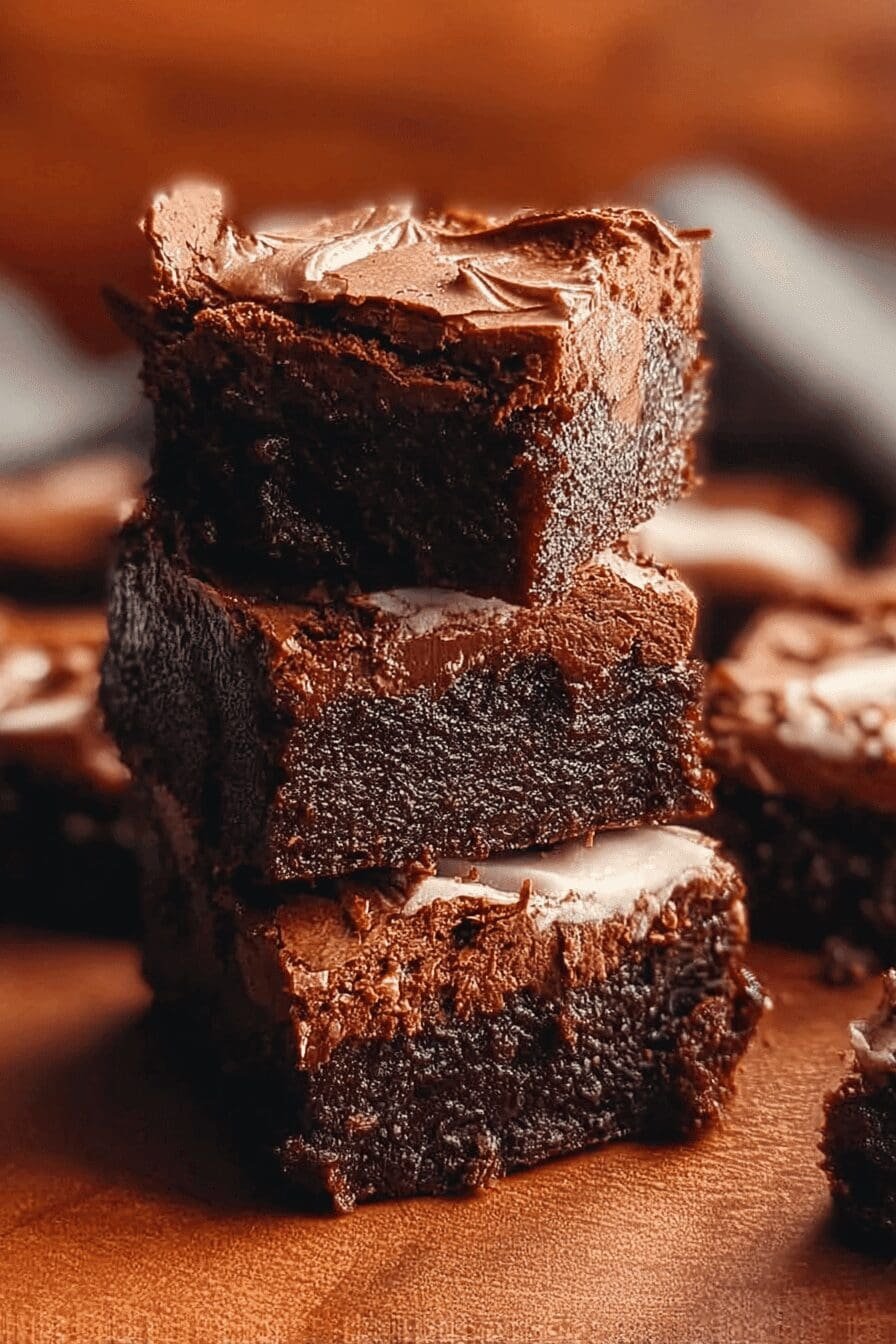 French Silk Brownies