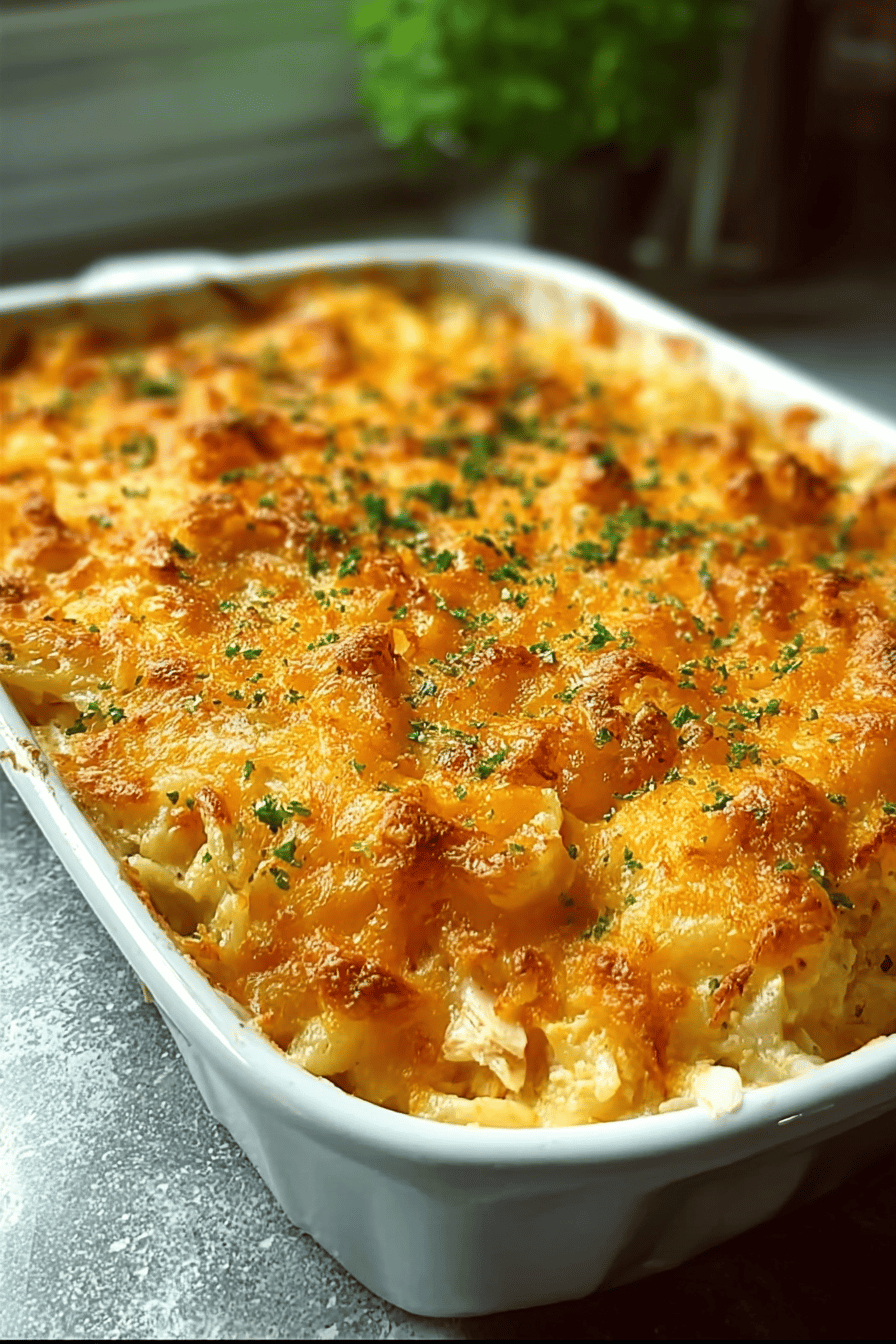 Hashbrown Chicken Casserole