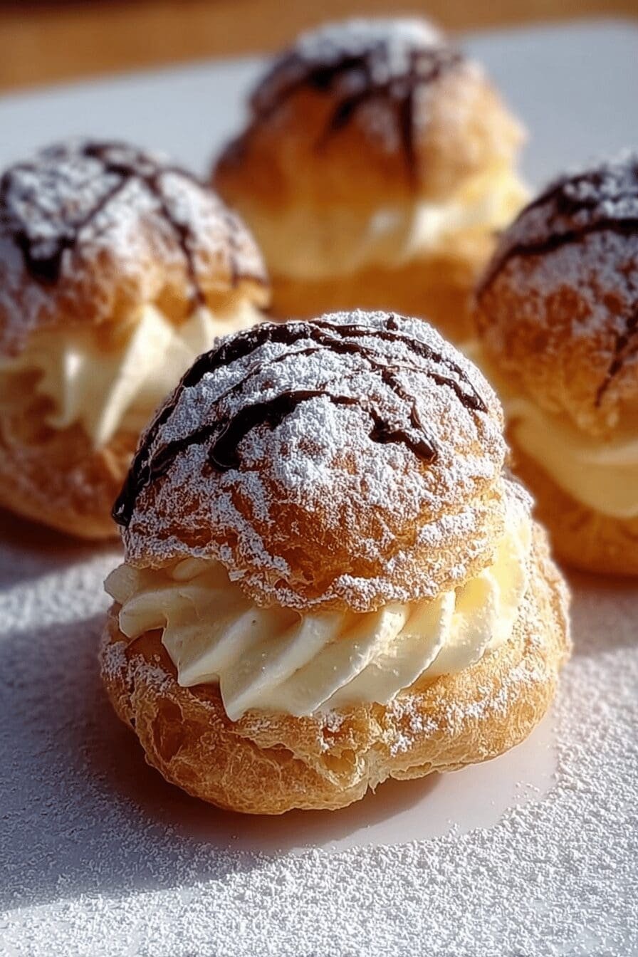 Italian Cream Puffs