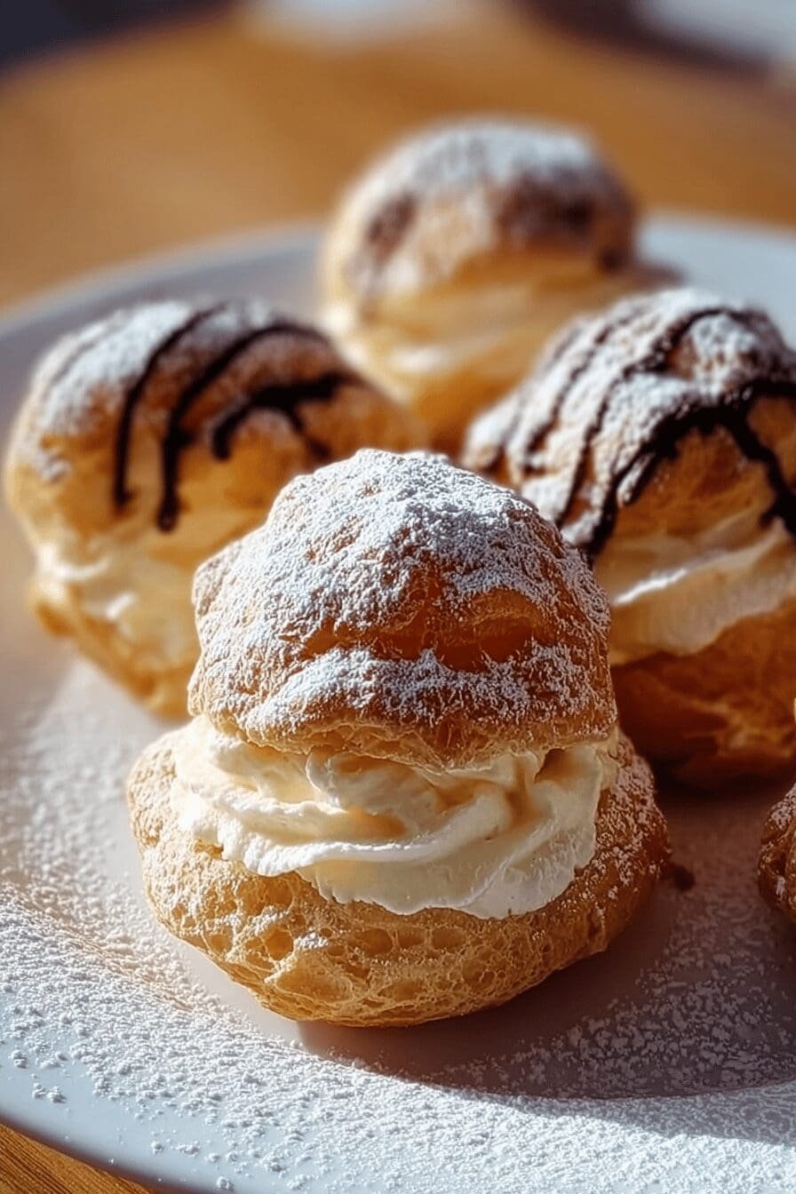 Italian Cream Puffs
