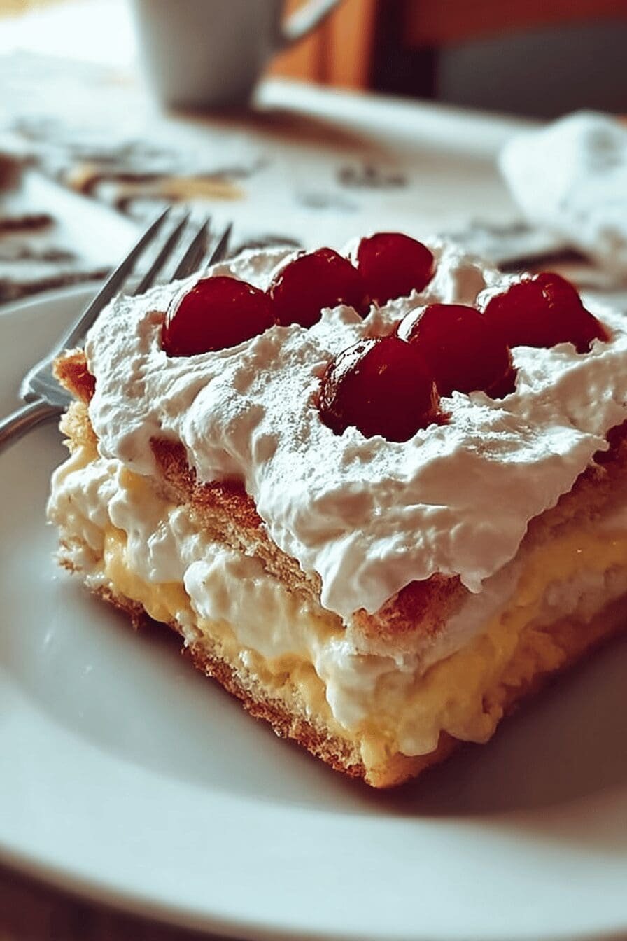 No Bake Twinkie Pudding Cake