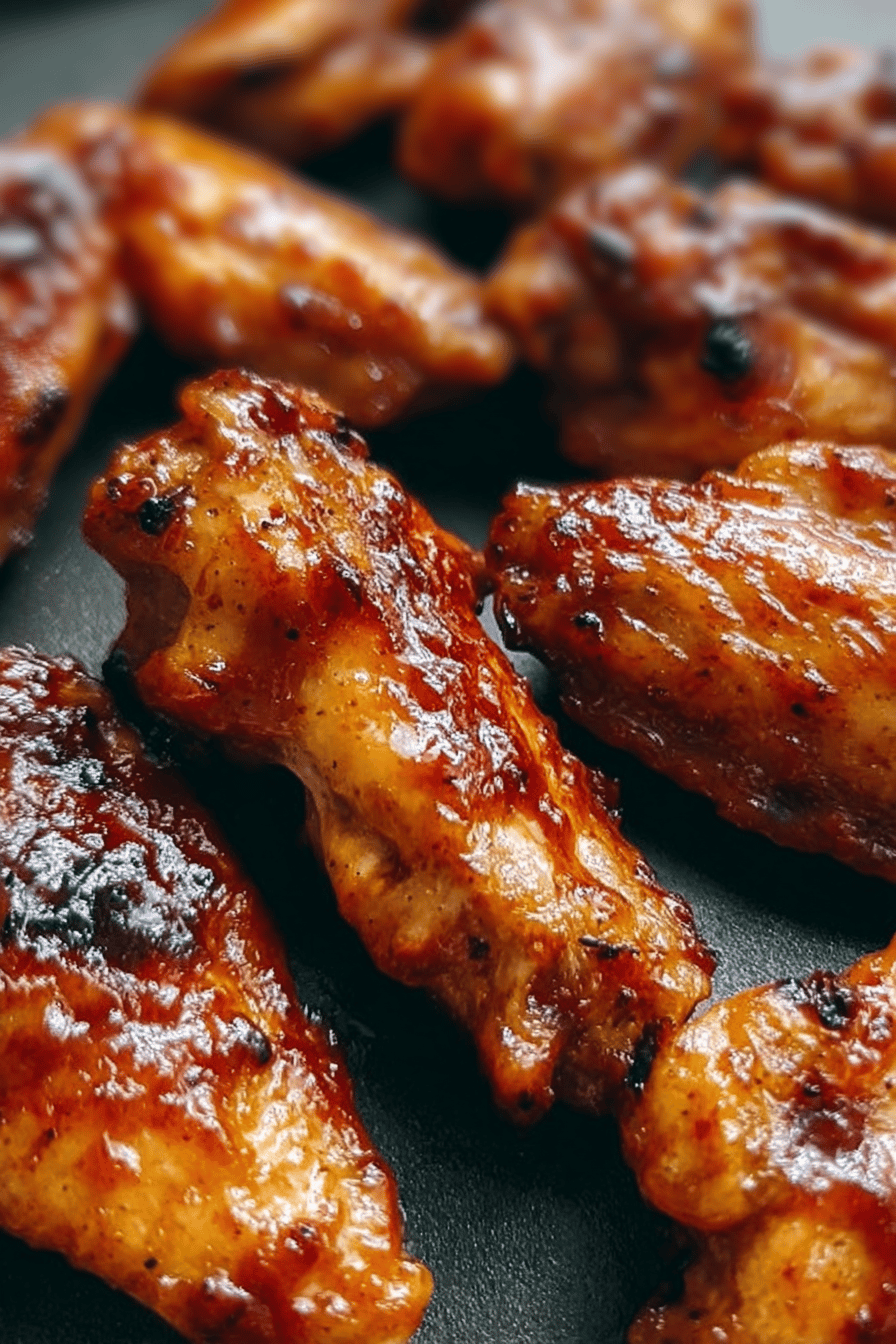 Oven Baked Bbq Chicken Wings