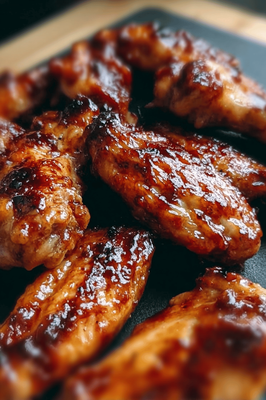 Oven Baked Bbq Chicken Wings