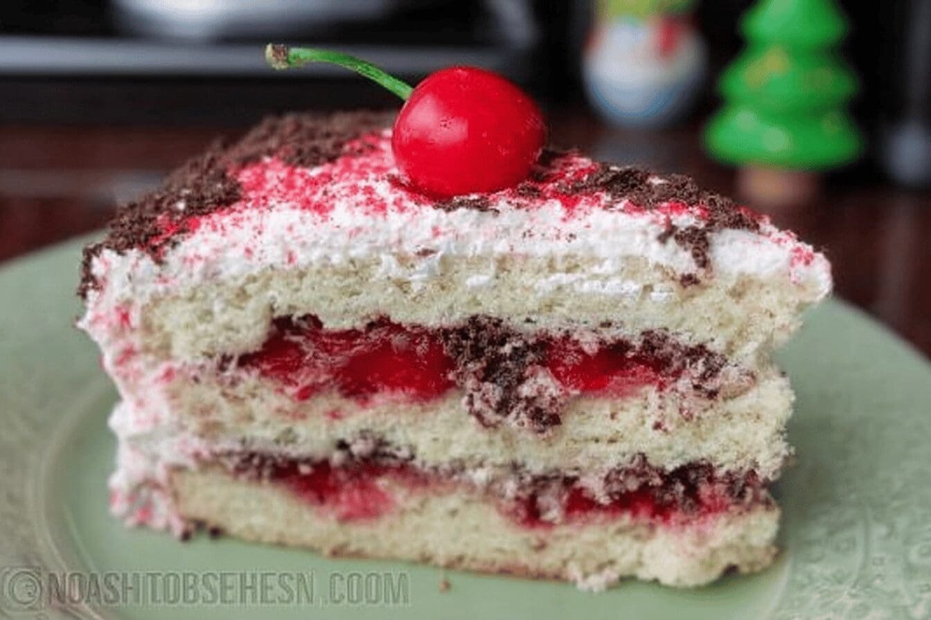 Russian Cherry Layer Cake