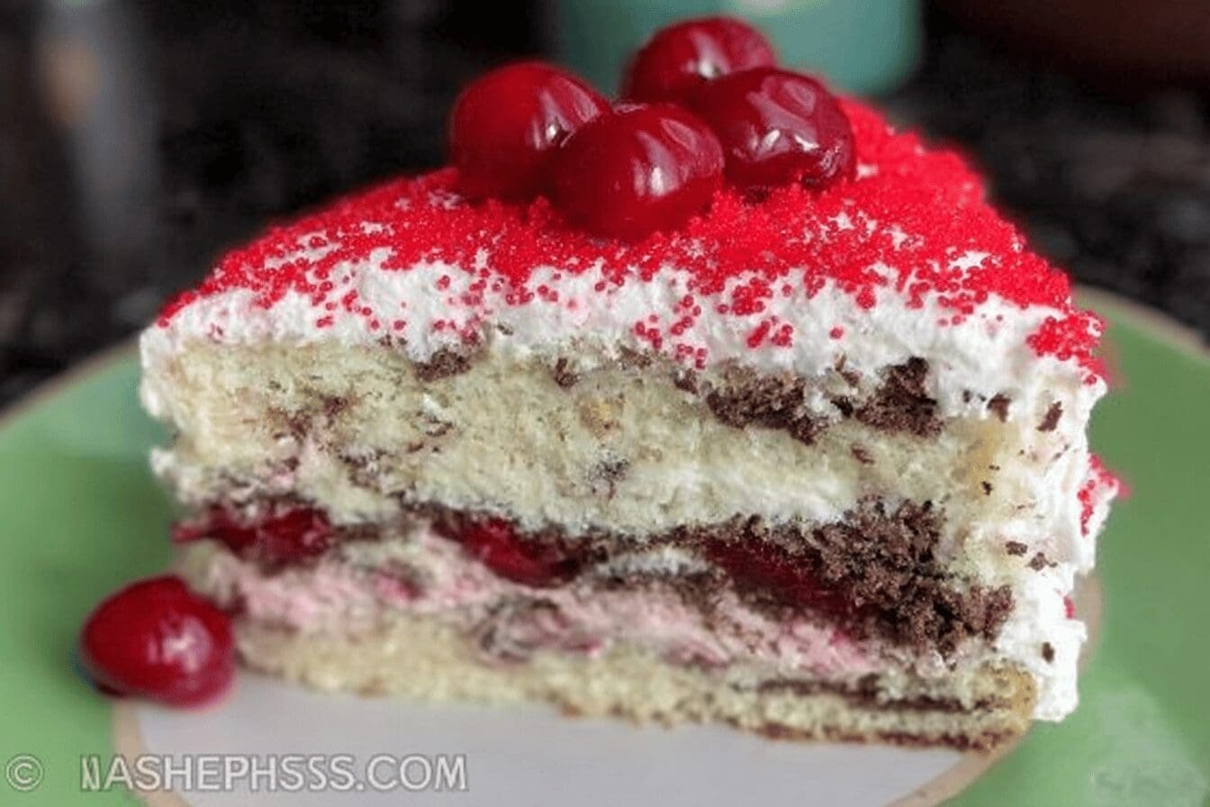 Russian Cherry Layer Cake