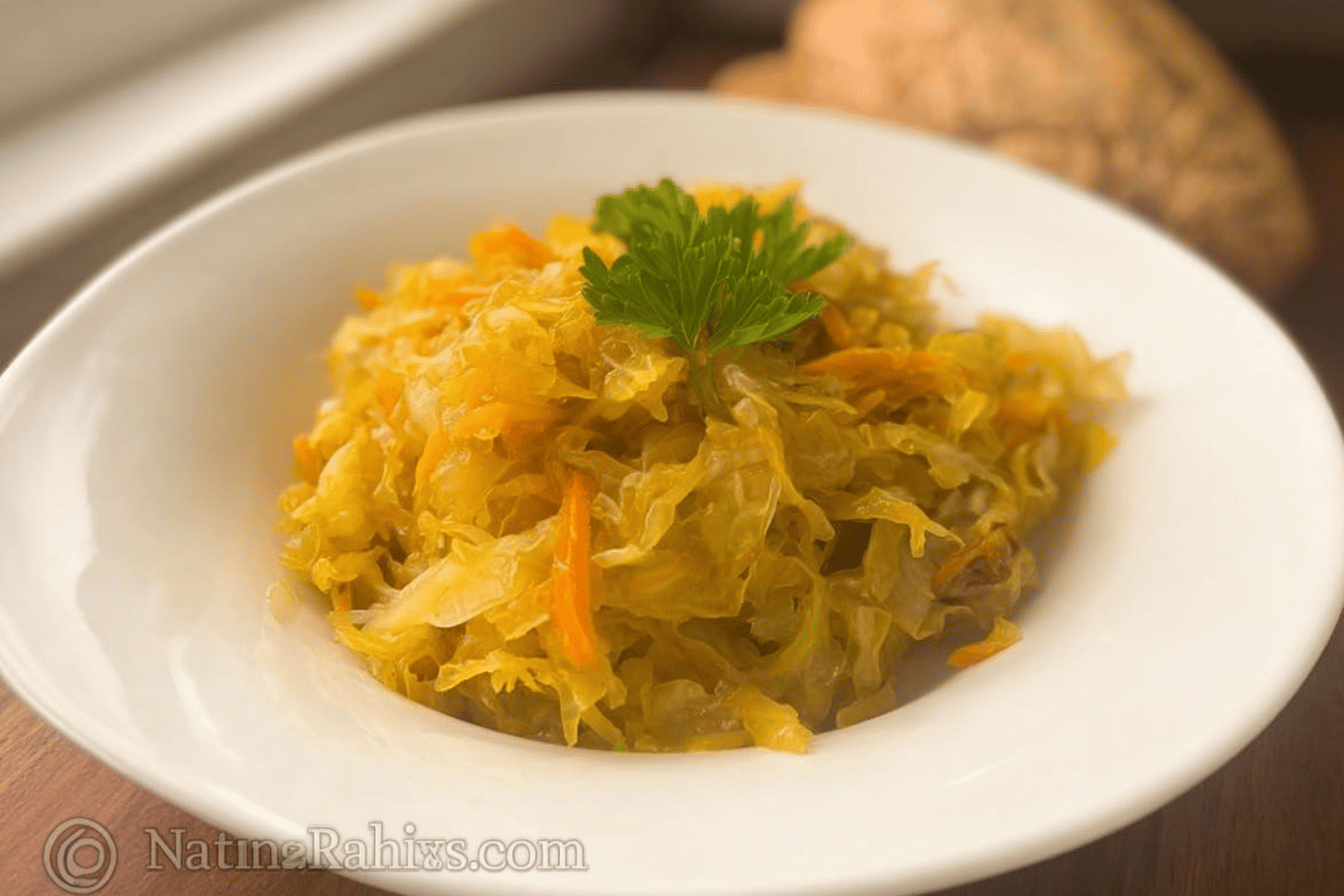 Russian Stewed Cabbage