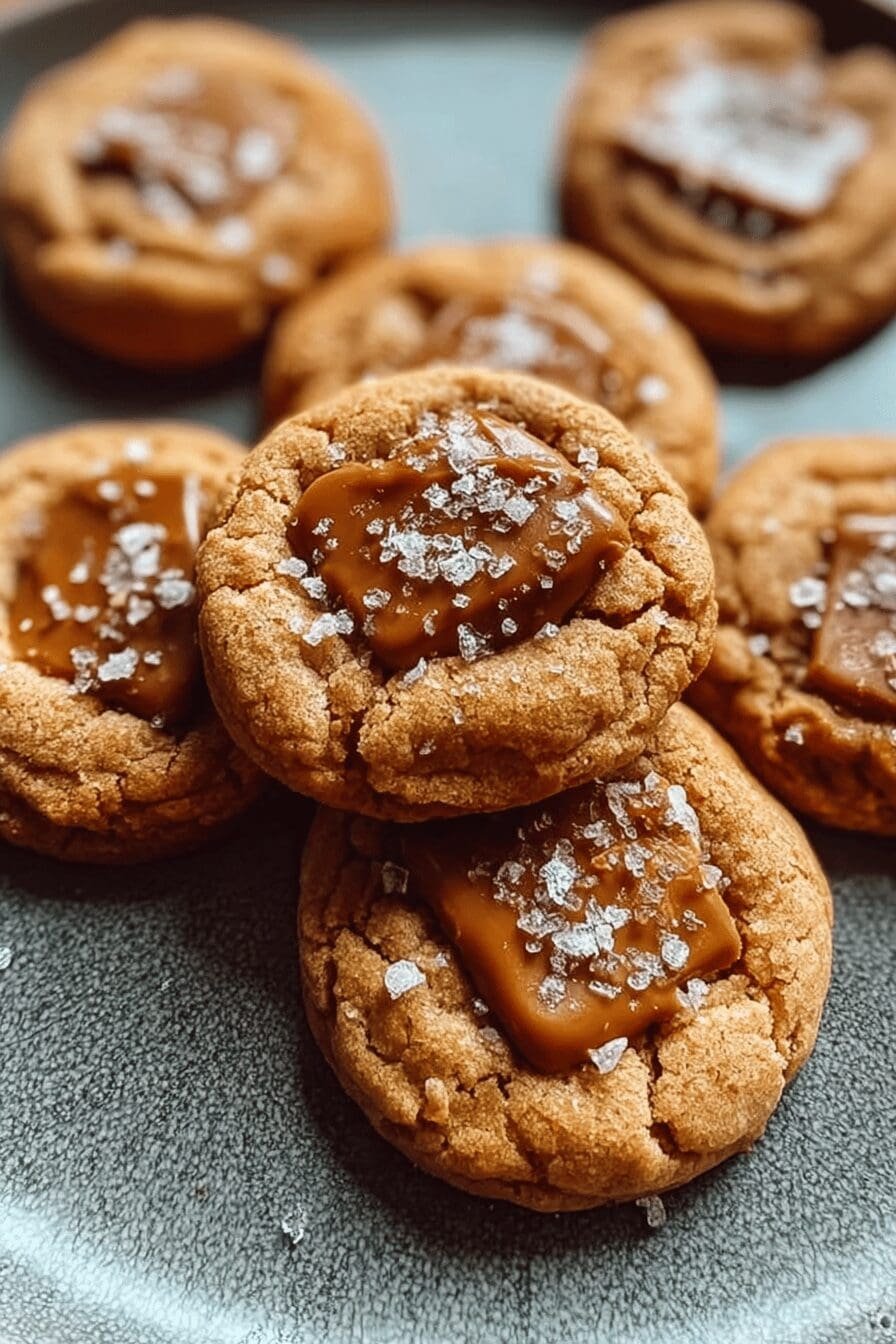 Salted Caramel Cookies
