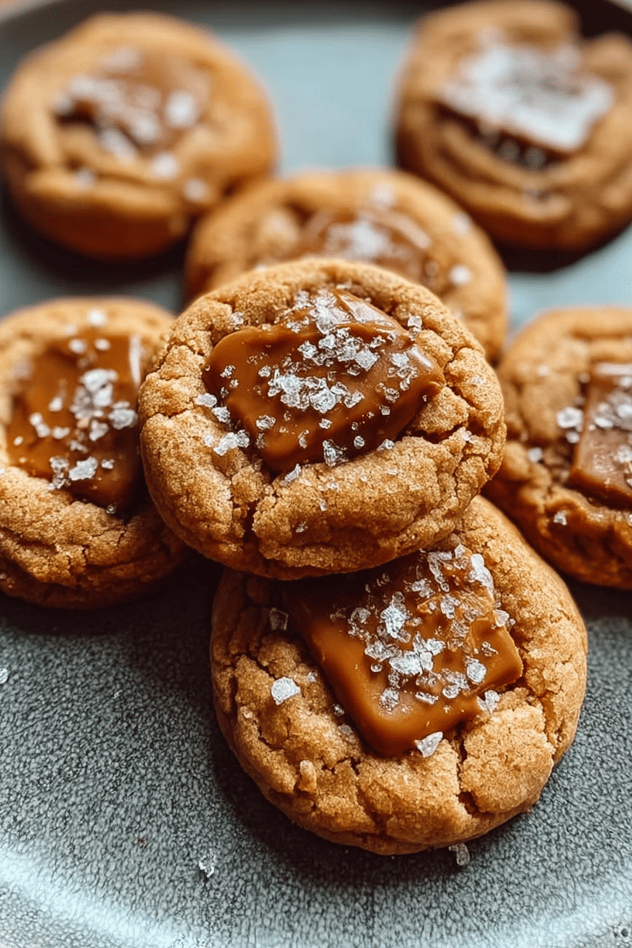 Salted Caramel Cookies