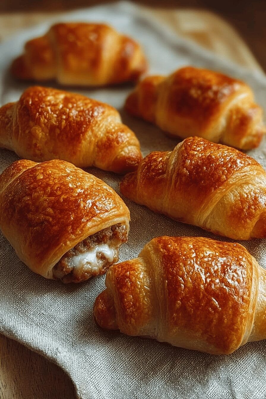 Sausage Cream Cheese Crescents