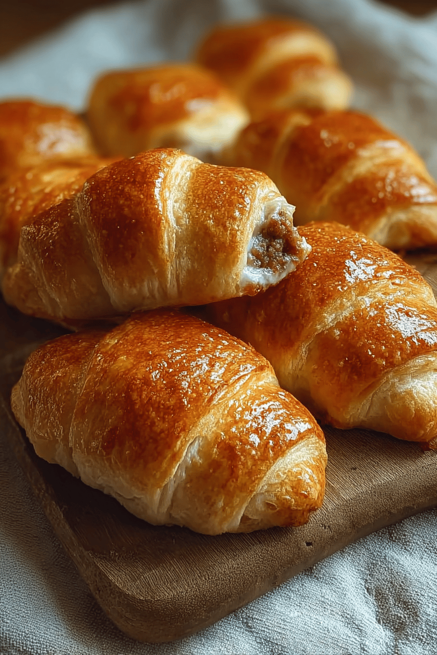 Sausage Cream Cheese Crescents