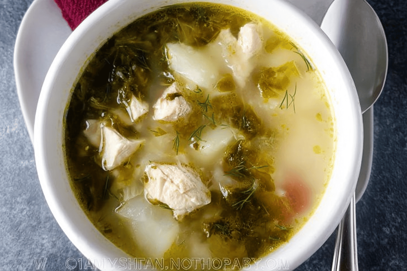 Shchavel Borscht Sorrel Soup