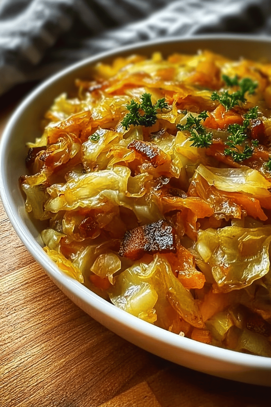 Sizzlin Cabbage Delight