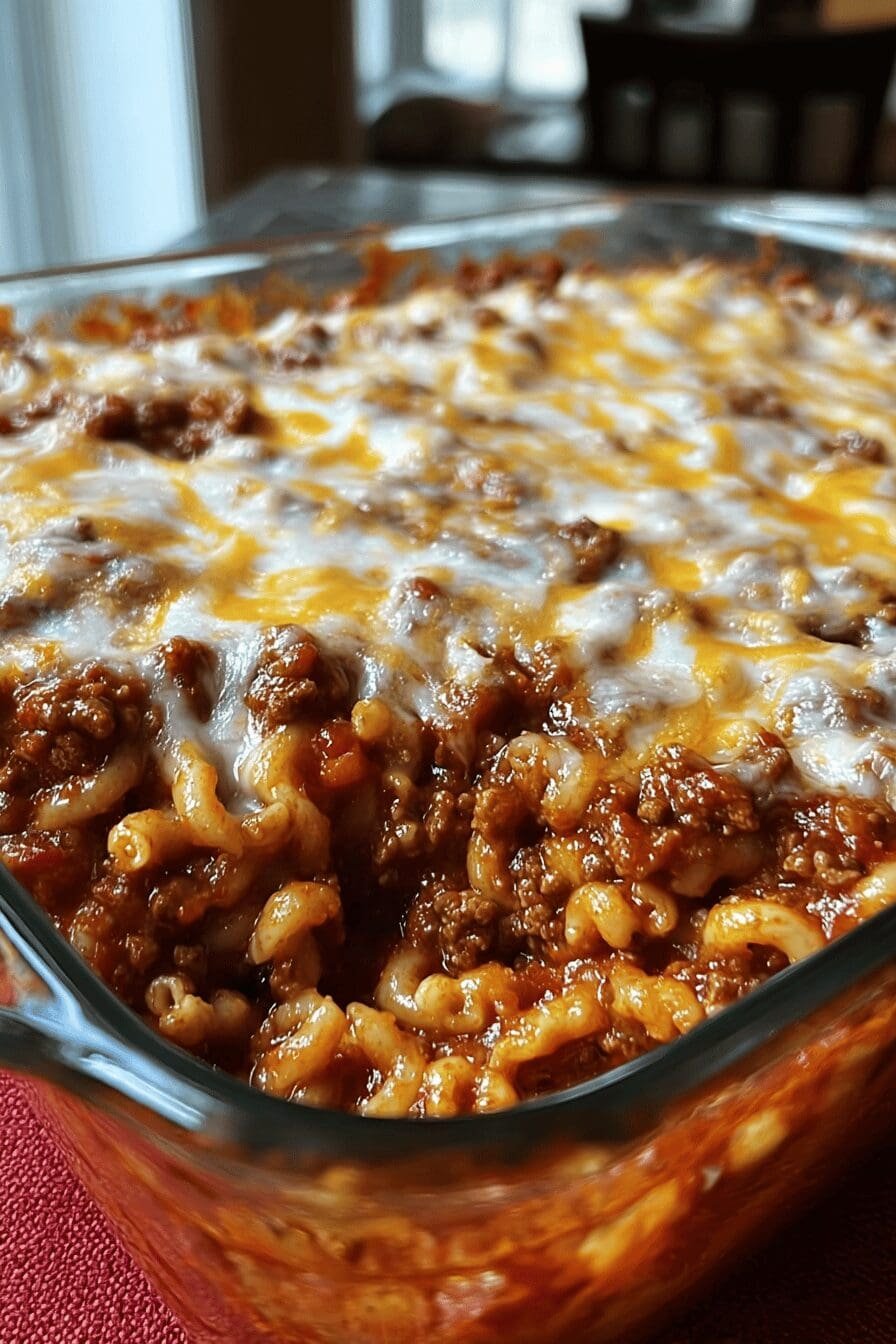 Sloppy Joe Casserole