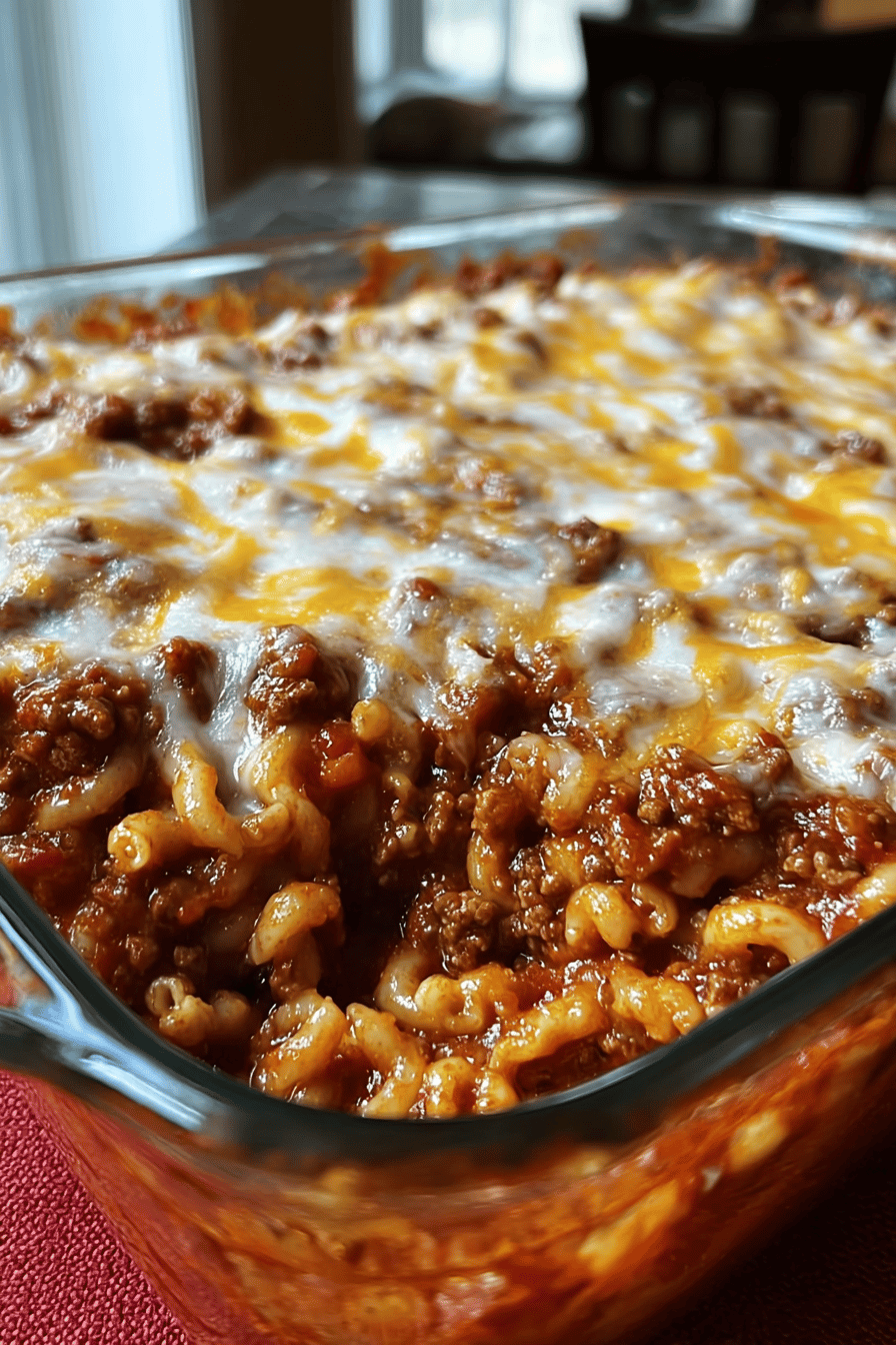 Sloppy Joe Casserole