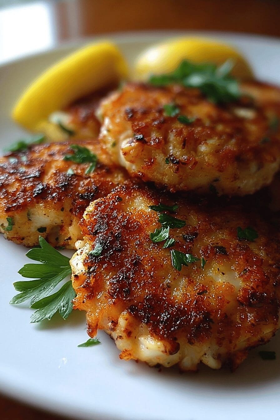 Spicy Cajun Crab Cakes