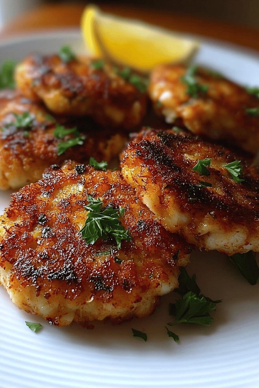 Spicy Cajun Crab Cakes