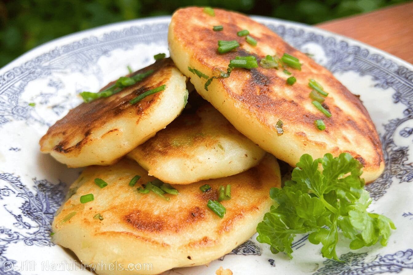 Stuffed Potato Pancakes