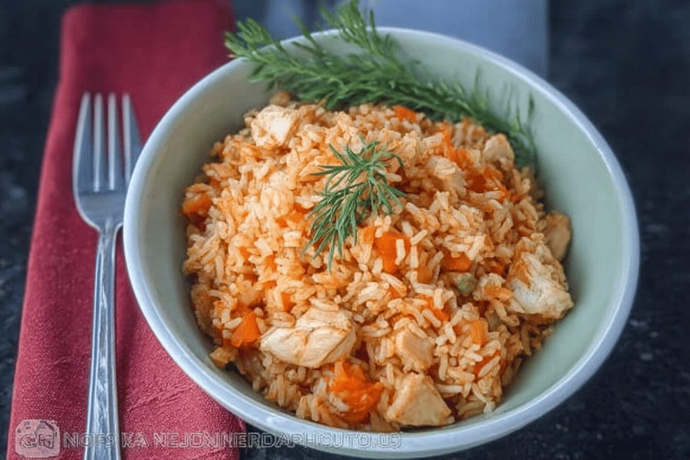 Ukrainian Chicken Plov