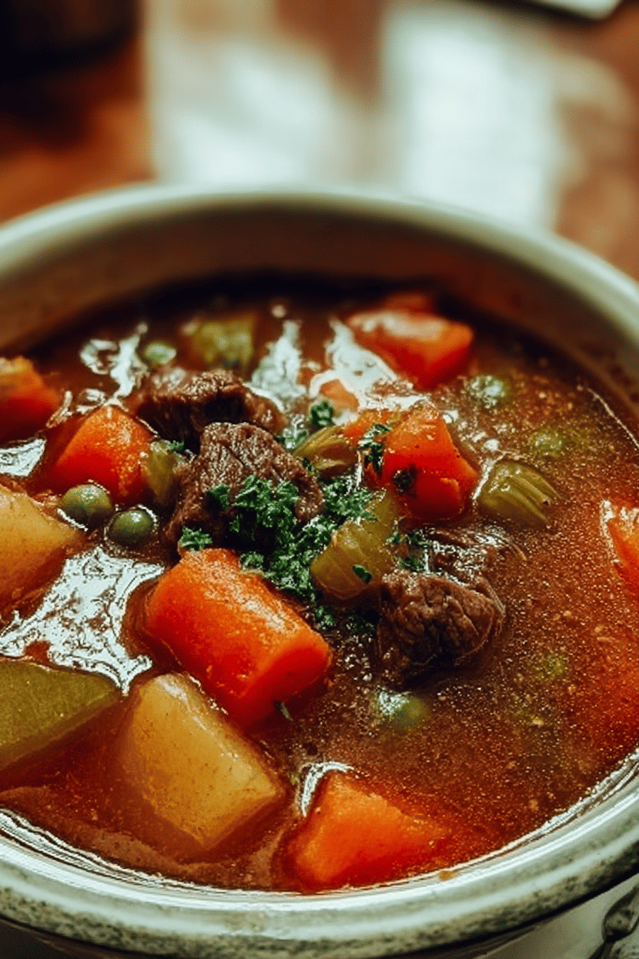 Vegetable Beef Soup