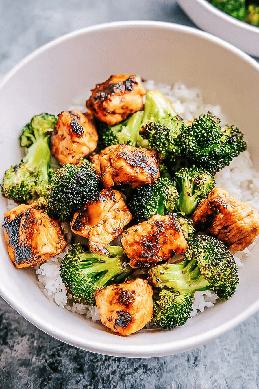Air Fryer Chicken Broccoli