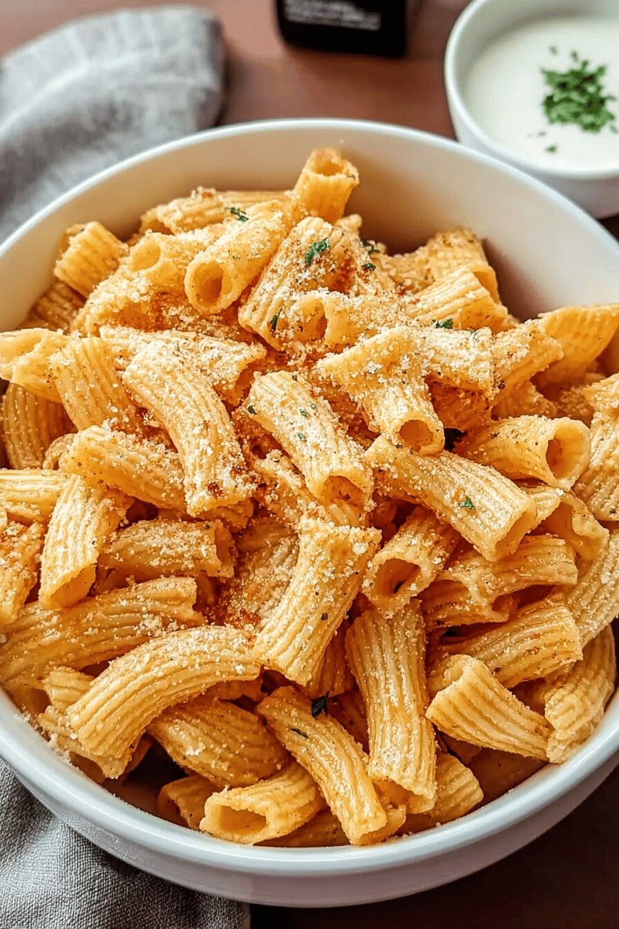 Air Fryer Pasta Chips