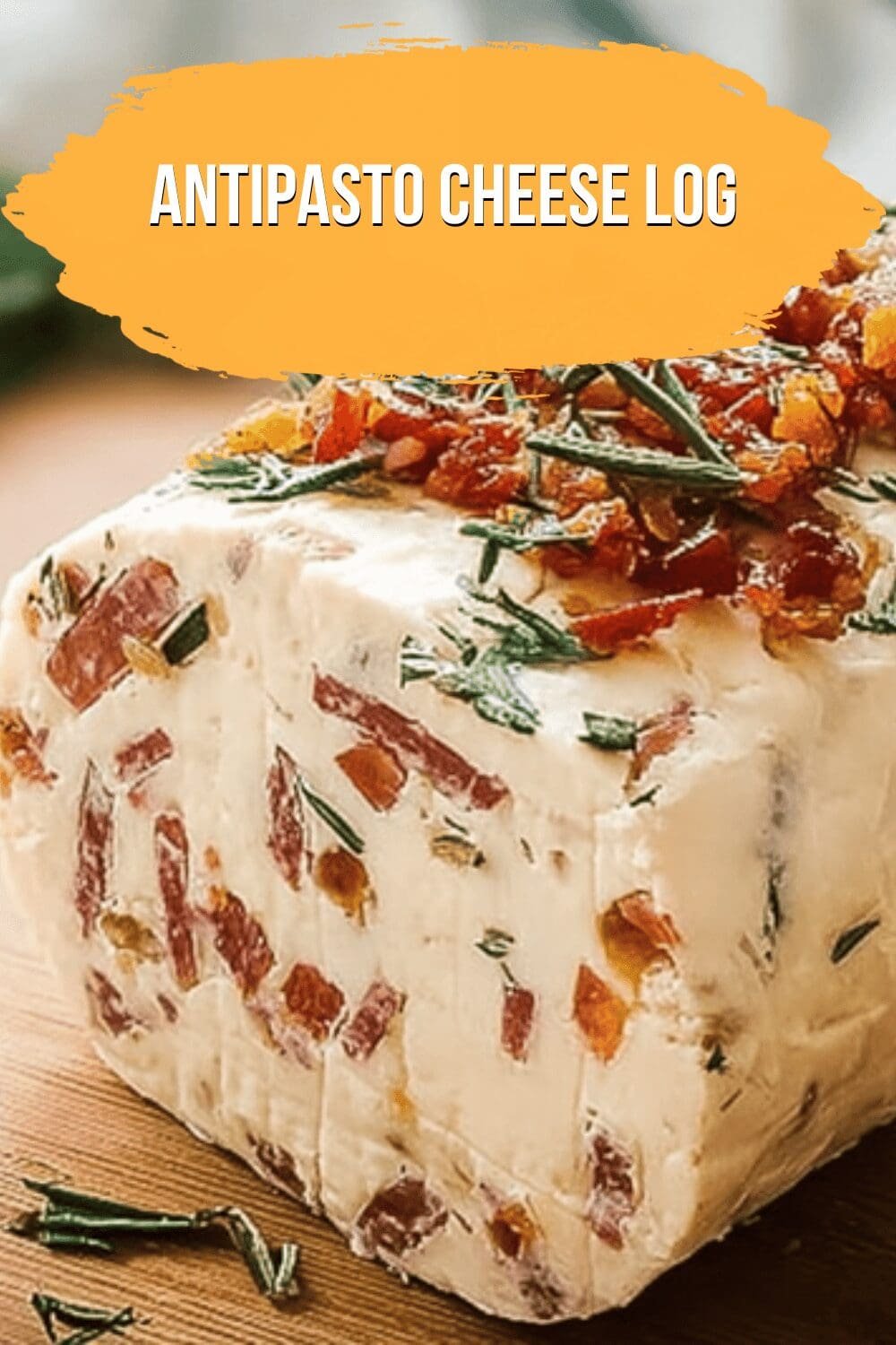 Antipasto Cheese Log