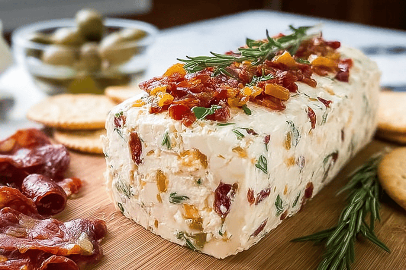 Antipasto Cheese Log