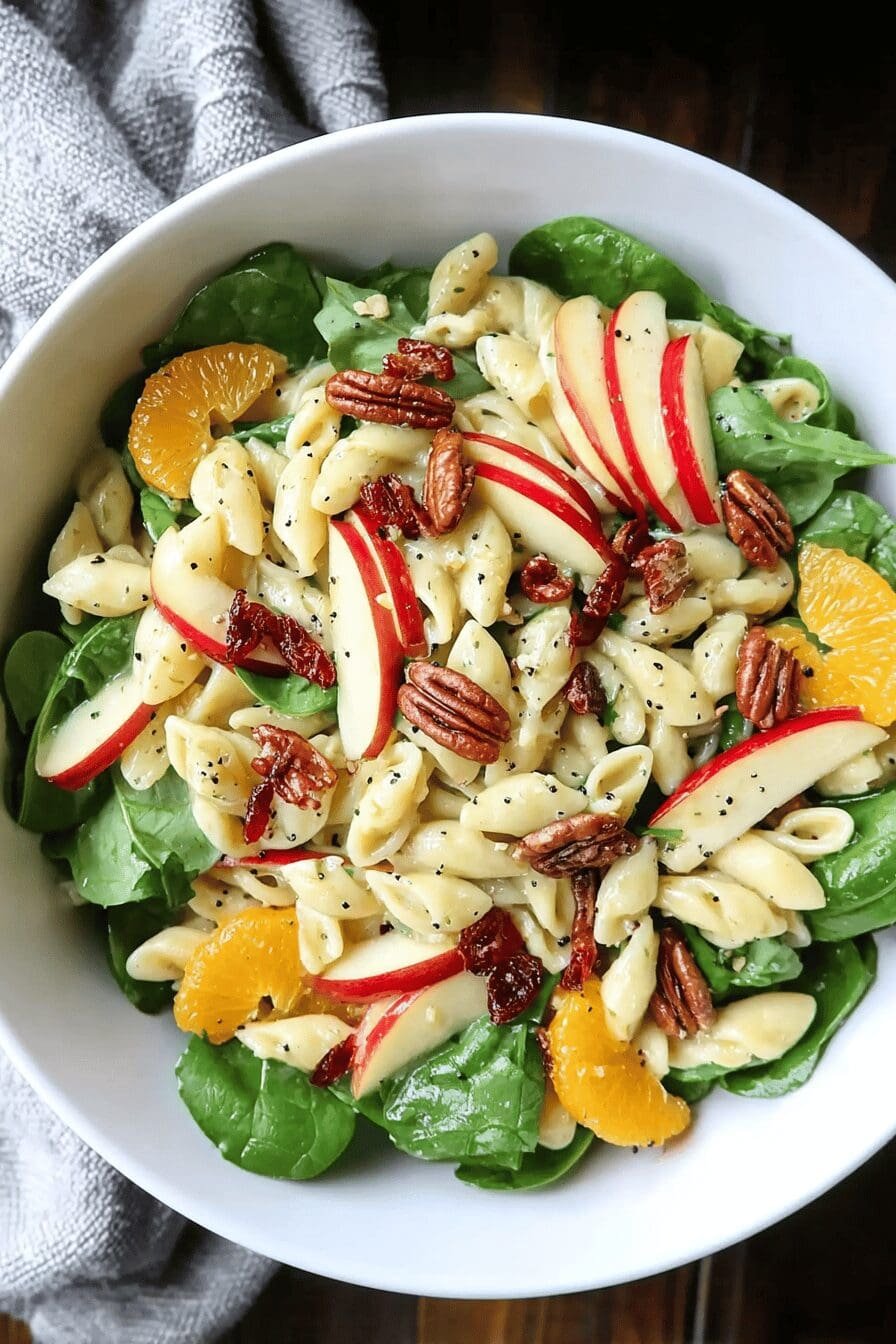 Autumn Apple Pasta Salad