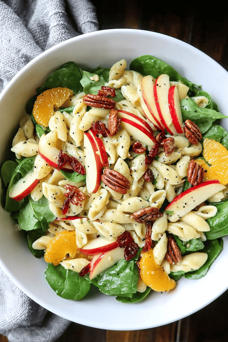 Autumn Apple Pasta Salad