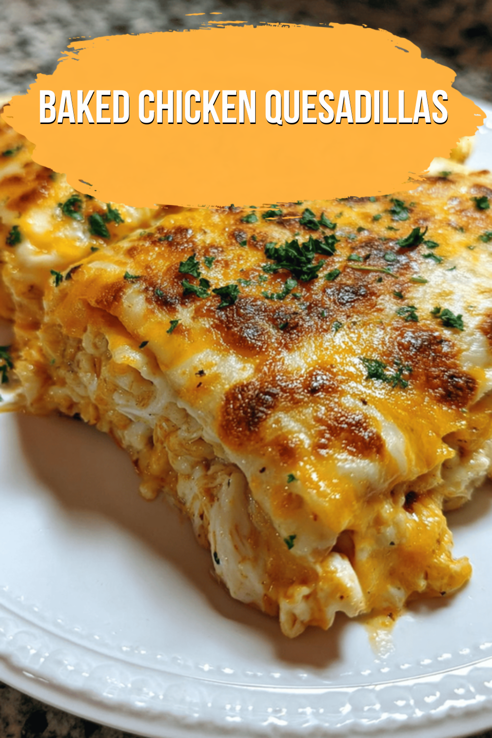 Baked Chicken Quesadillas