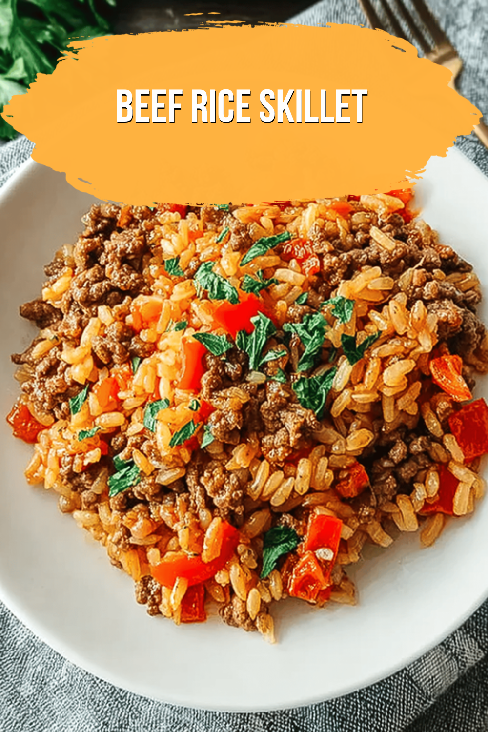 Beef Rice Skillet