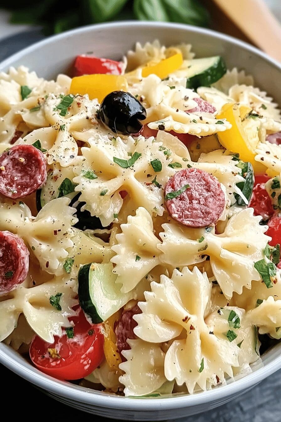 Bow Tie Pasta Salad