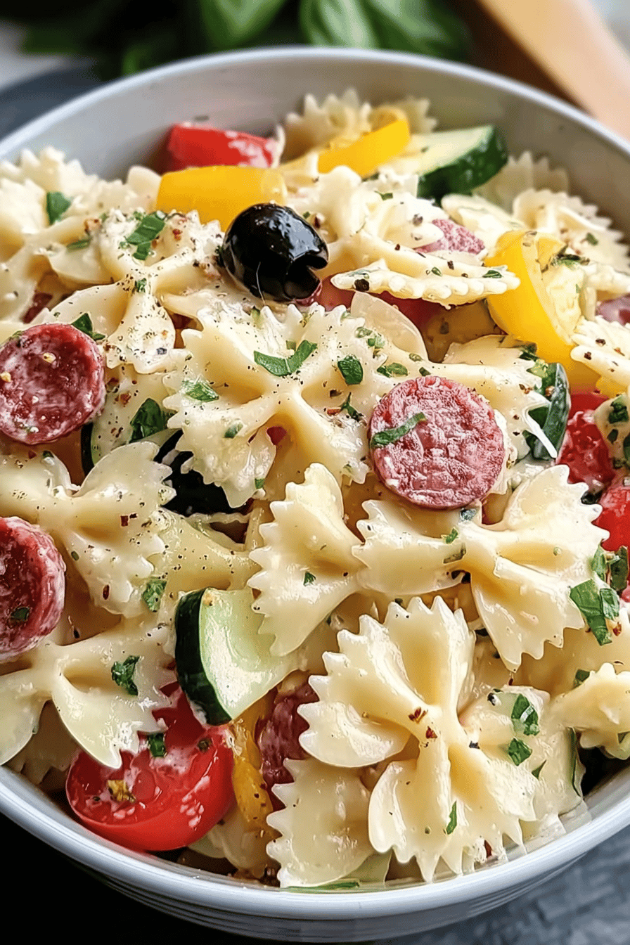 Bow Tie Pasta Salad