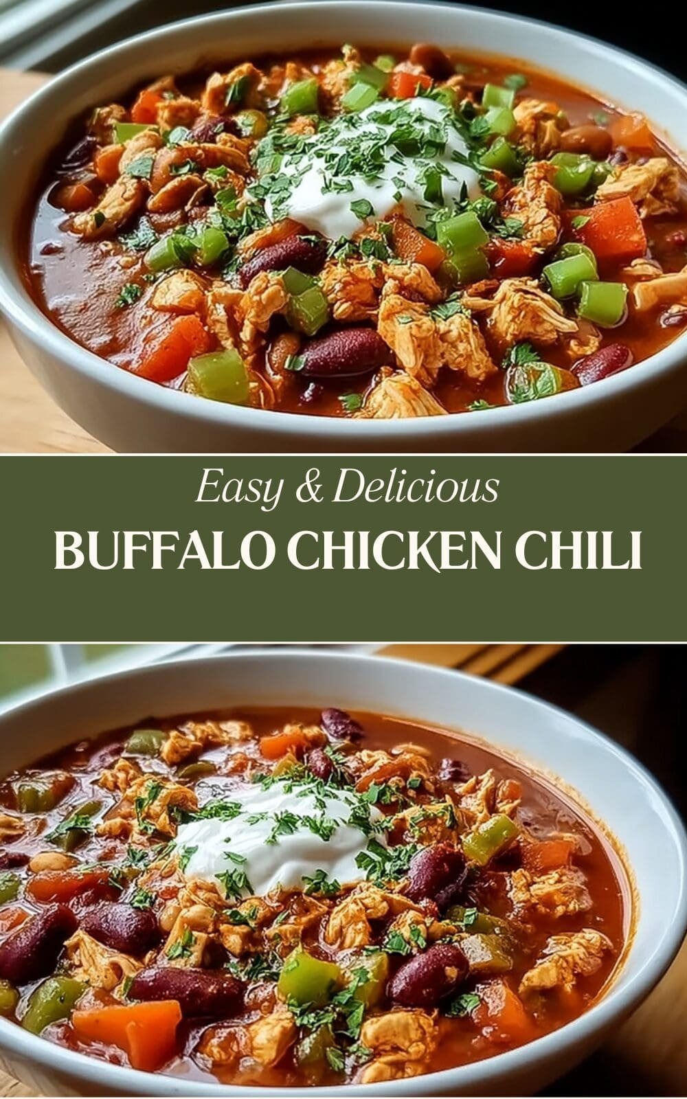 Buffalo Chicken Chili