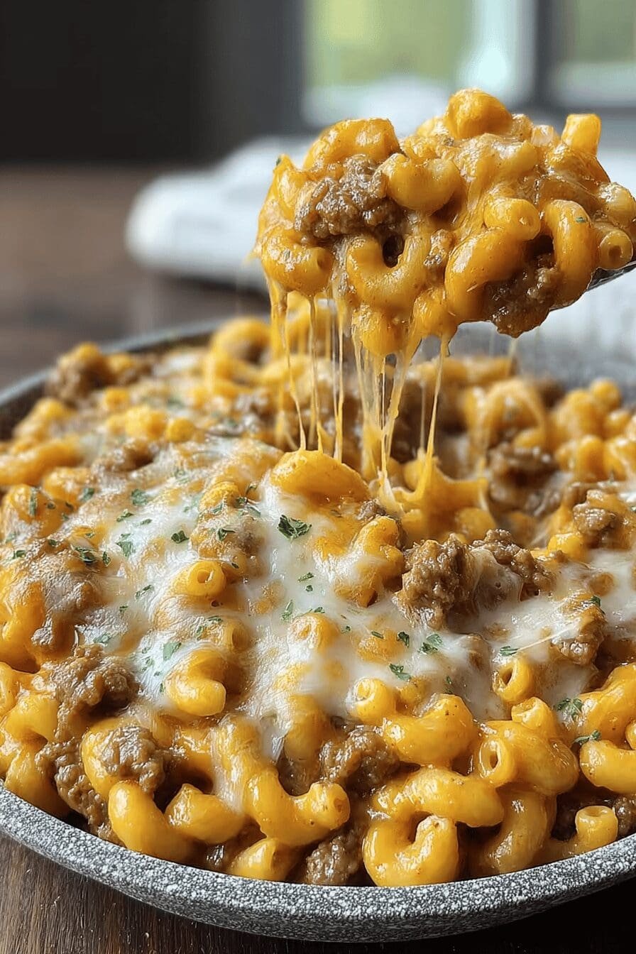 Cheese Steak Hamburger Helper
