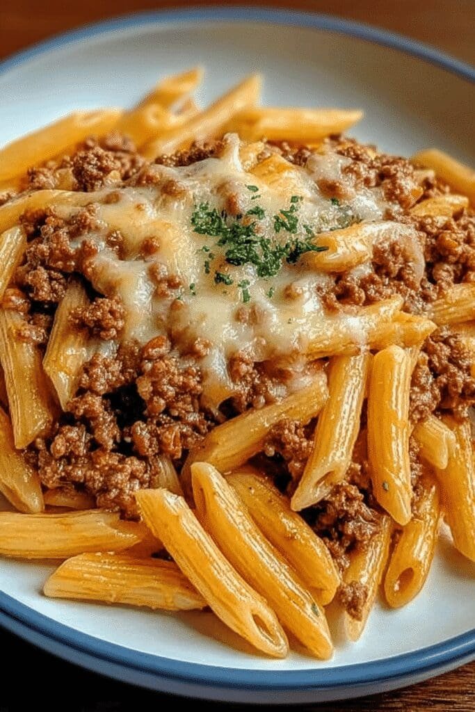 Cheesy Penne Ground Beef 14.png