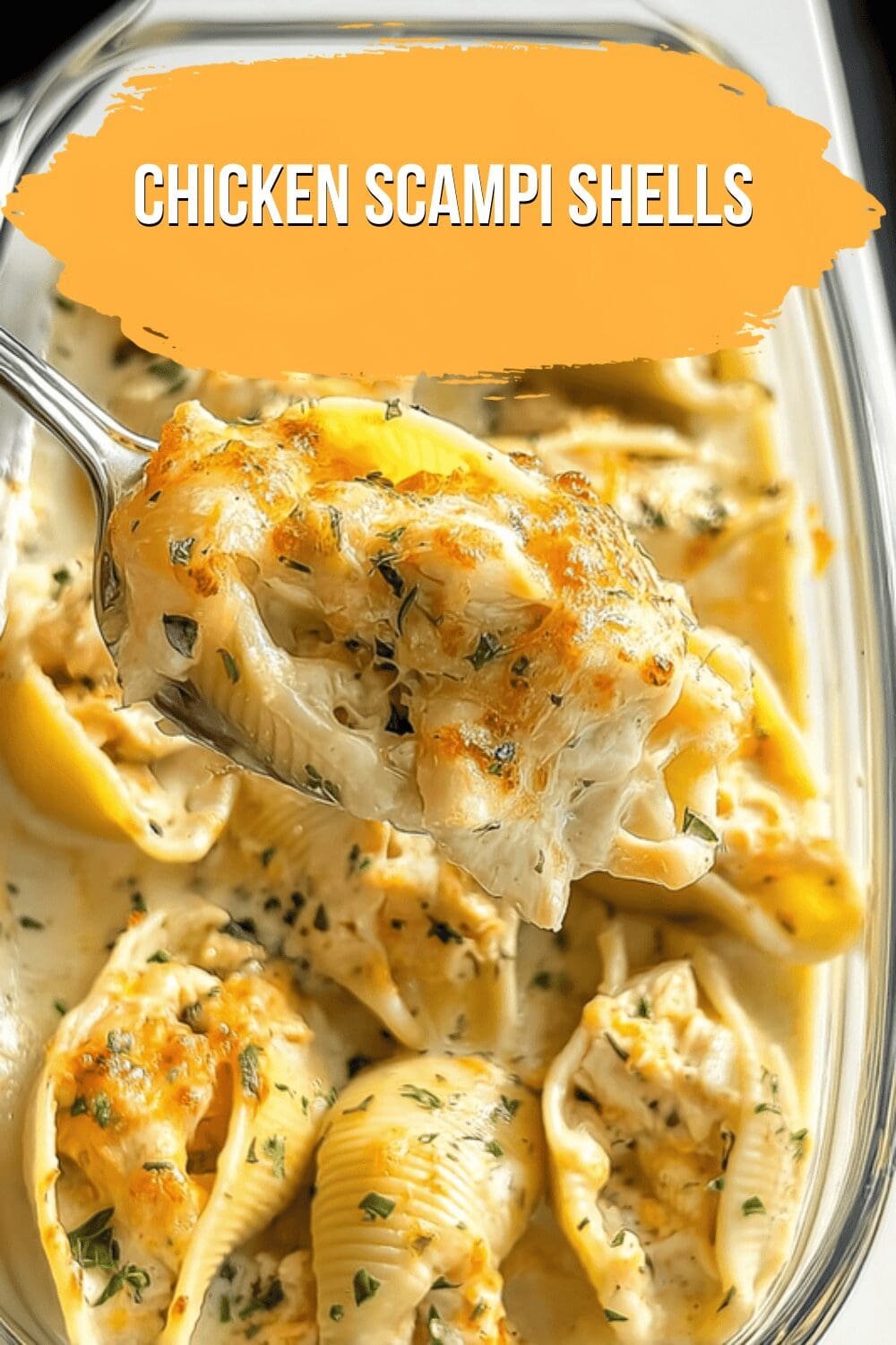 Chicken Scampi Shells