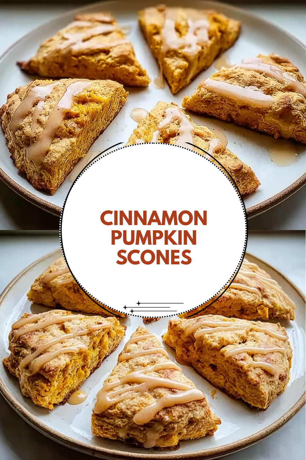 Cinnamon Pumpkin Scones
