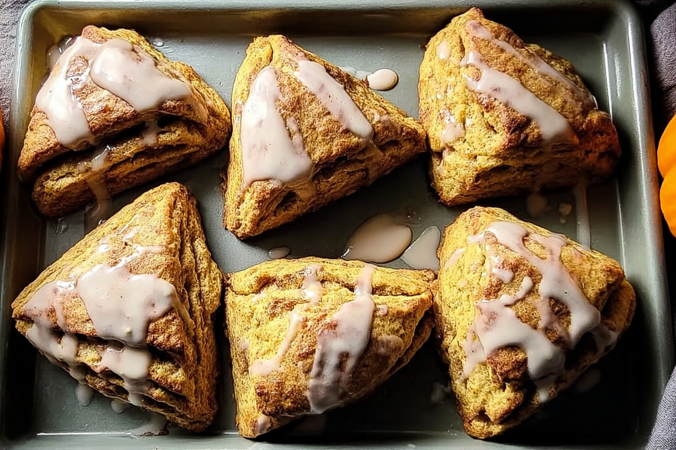 Cinnamon Swirl Pumpkin Scones