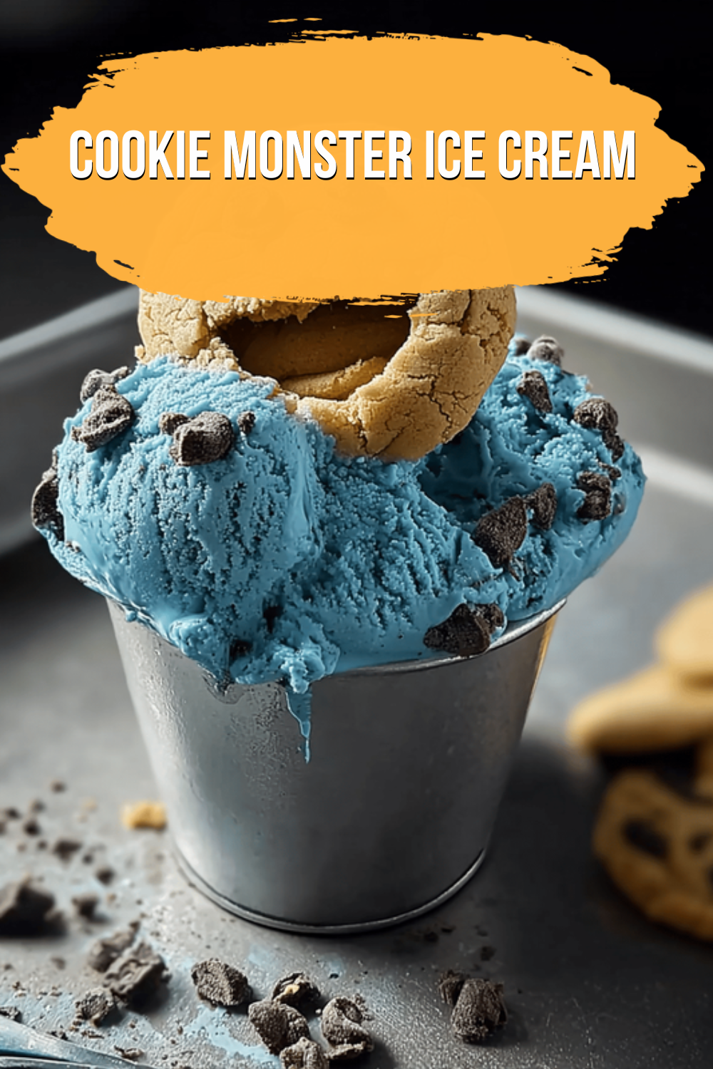 Cookie Monster Ice Cream