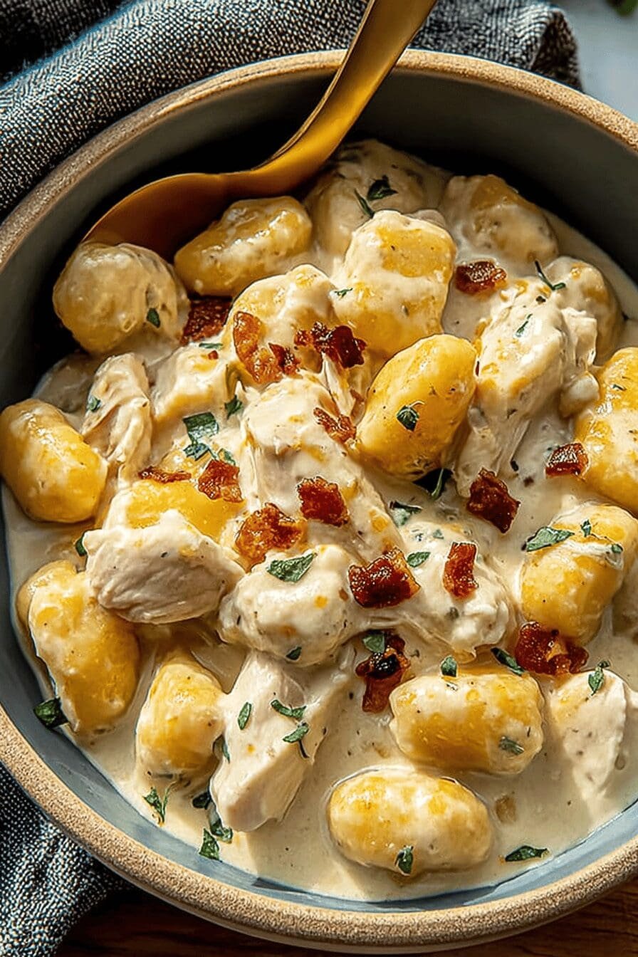 Crack Chicken Gnocchi