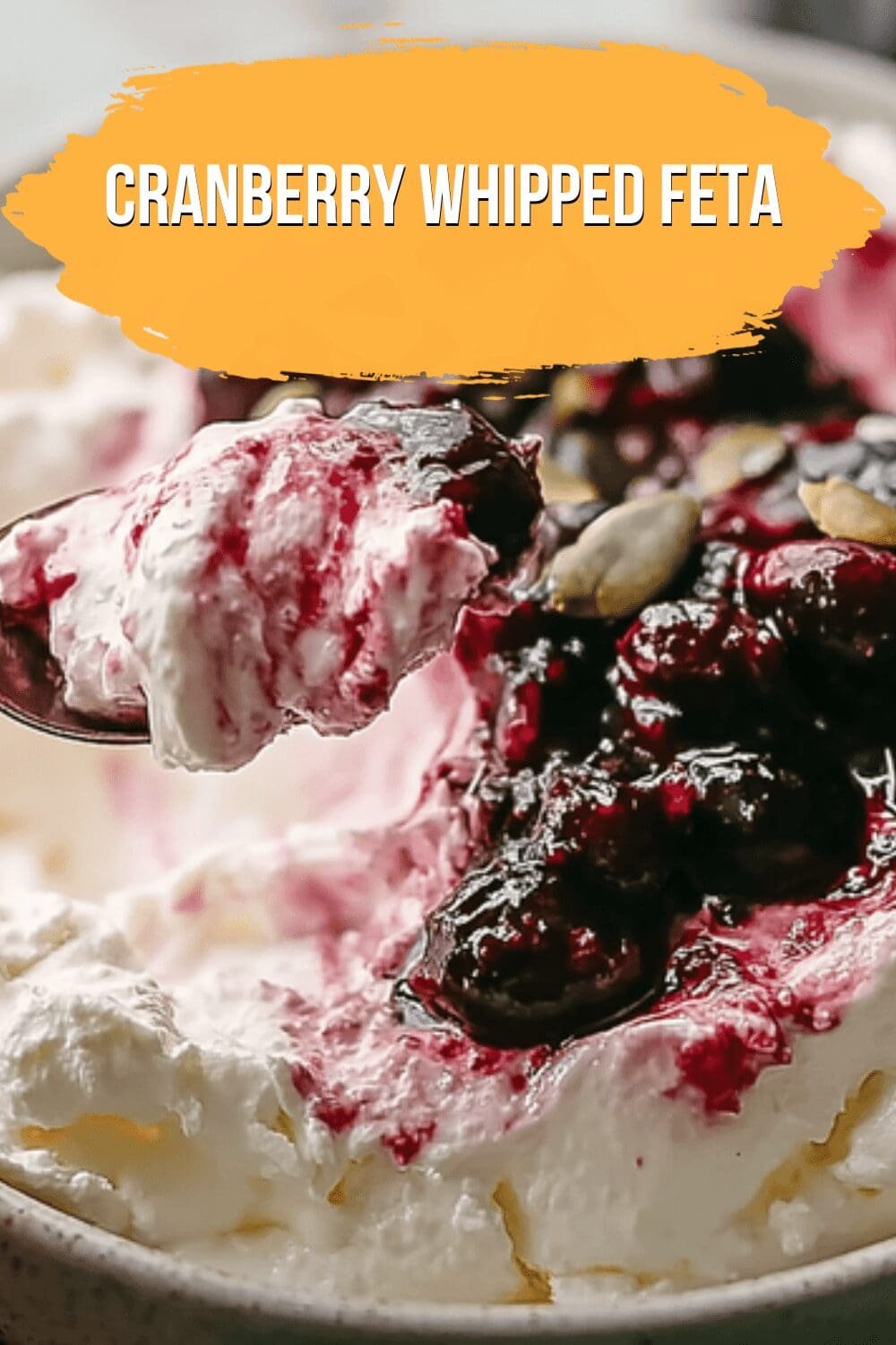 Cranberry Whipped Feta