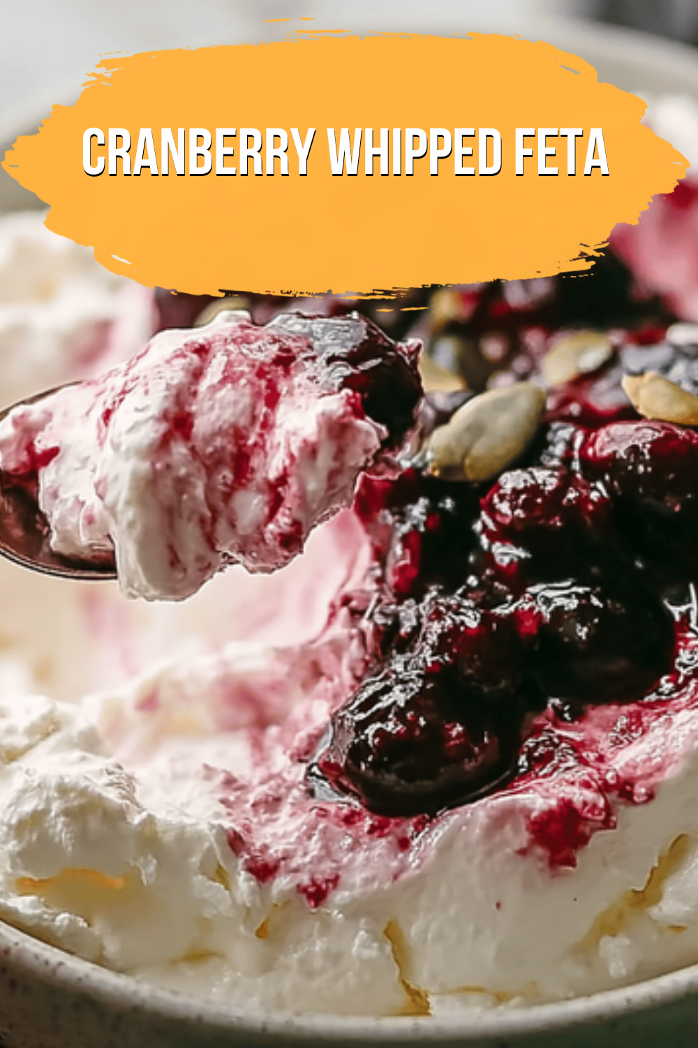 Cranberry Whipped Feta