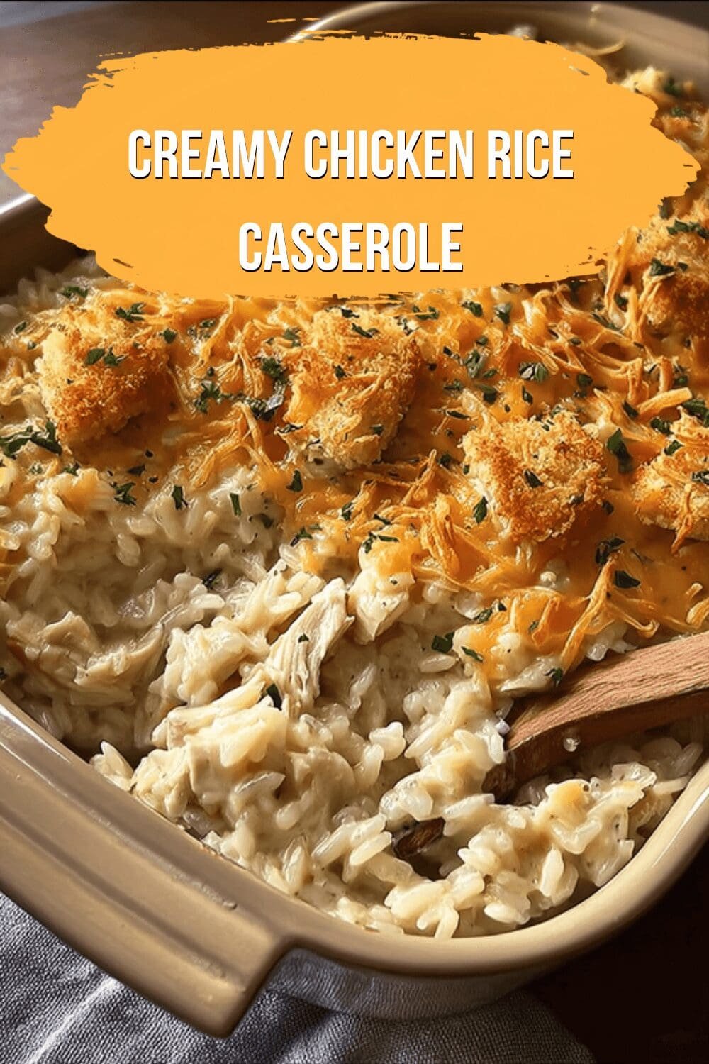 Creamy Chicken Rice Casserole