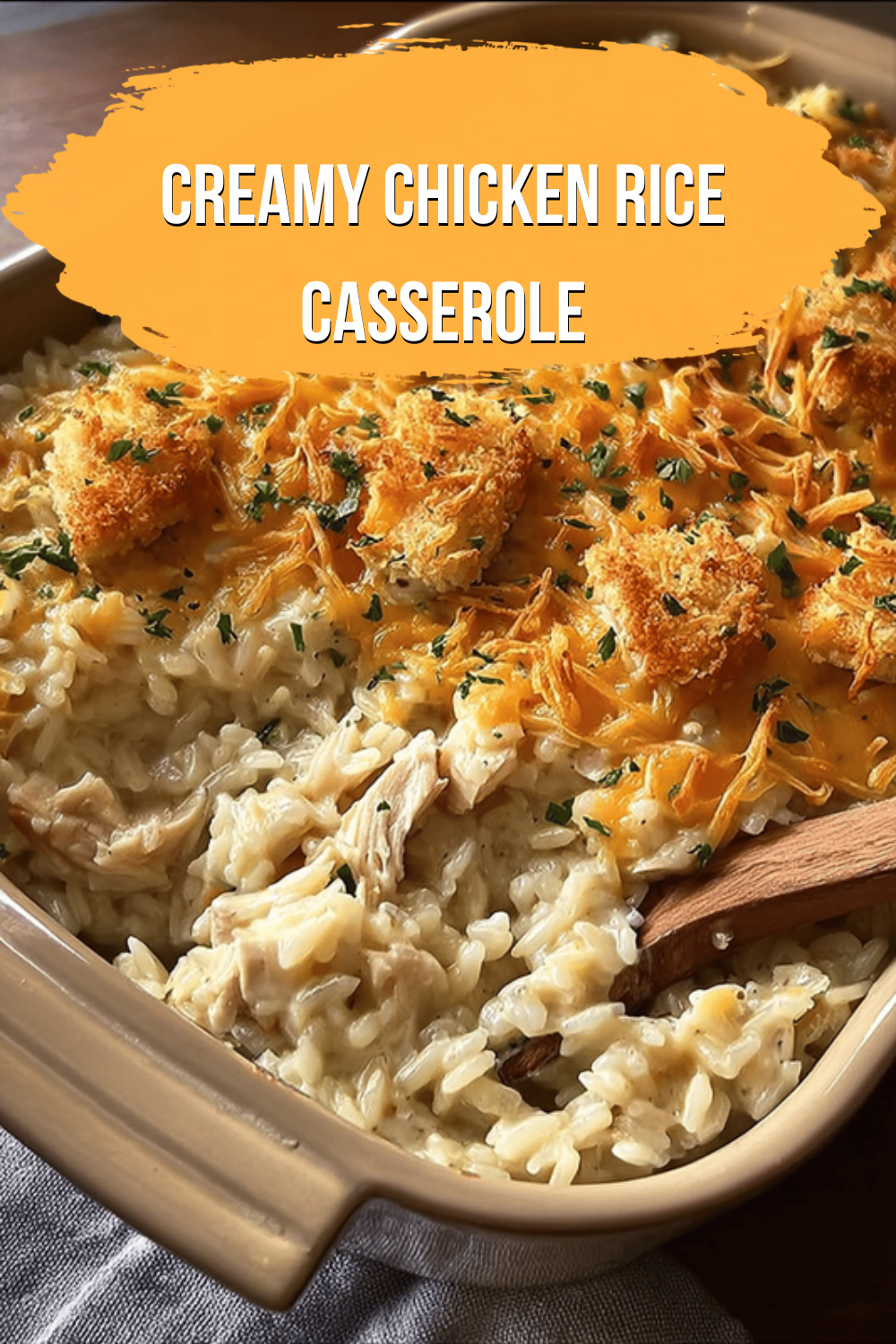 Creamy Chicken Rice Casserole