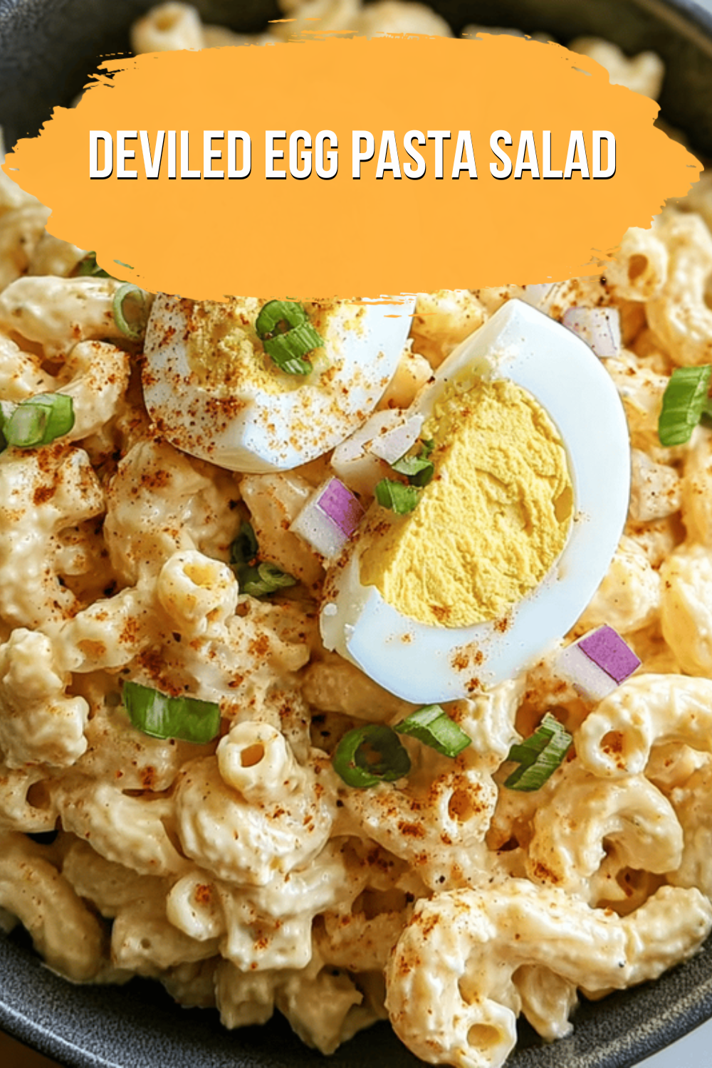 Deviled Egg Pasta Salad