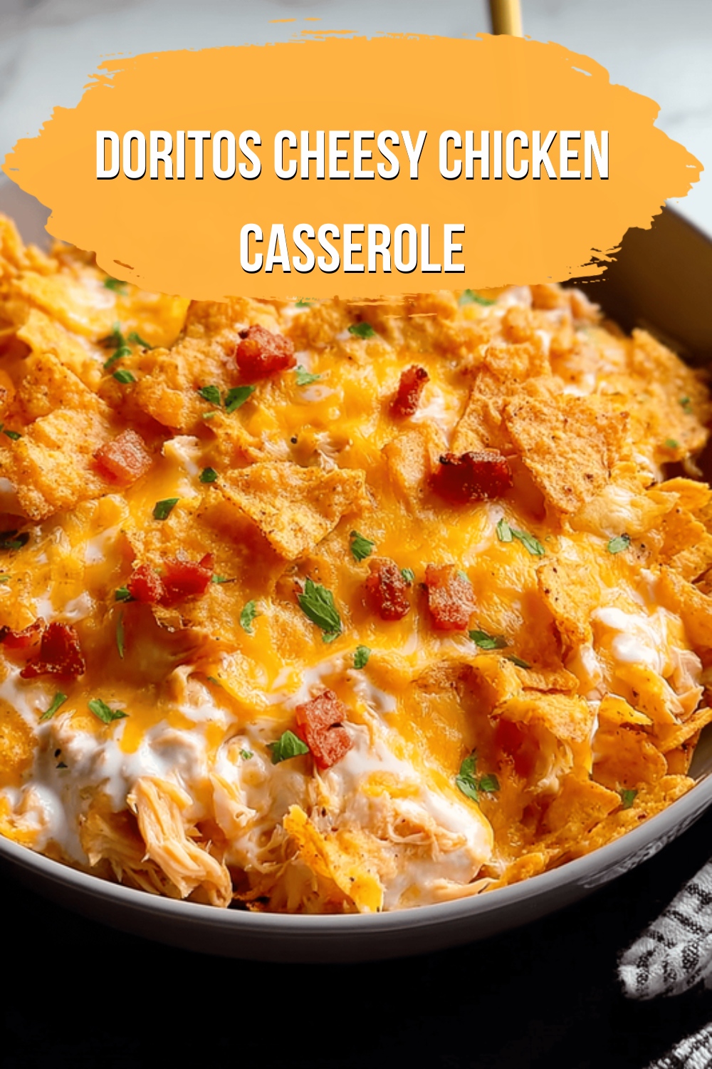 Doritos Cheesy Chicken Casserole